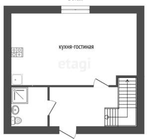 Дом 60м², 2-этажный, участок 10 сот.