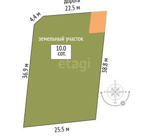 Дом 60м², 2-этажный, участок 10 сот.