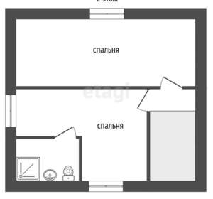 Дом 60м², 2-этажный, участок 10 сот.
