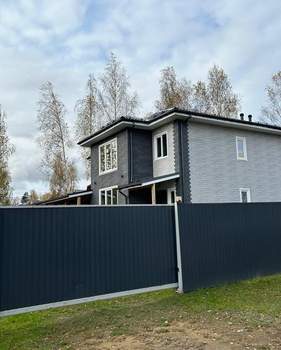 Дом 231м², 2-этажный, участок 8 сот.