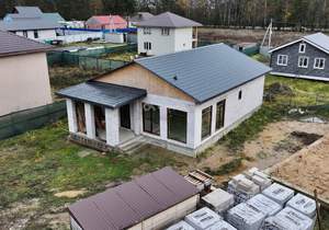 Дом 122м², 1-этажный, участок 5 сот.  