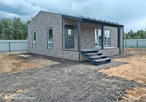 Дом 100м², 1-этажный, участок 6 сот.  