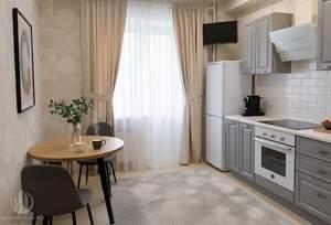 1-к квартира, на длительный срок, 40м2, 4/17 этаж