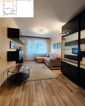 3-к квартира, вторичка, 63м2, 3/9 этаж