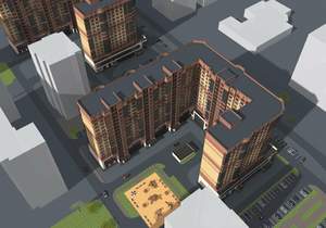 1-к квартира, вторичка, 42м2, 6/14 этаж