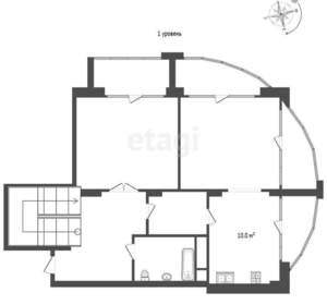 4-к квартира, вторичка, 230м2, 14/14 этаж