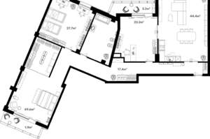 4-к квартира, сданный дом, 182м2, 18/20 этаж